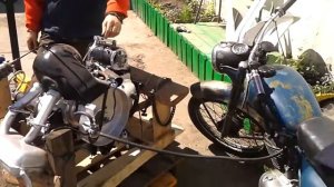 Завел двигатель с Инвалидки после капремонта.