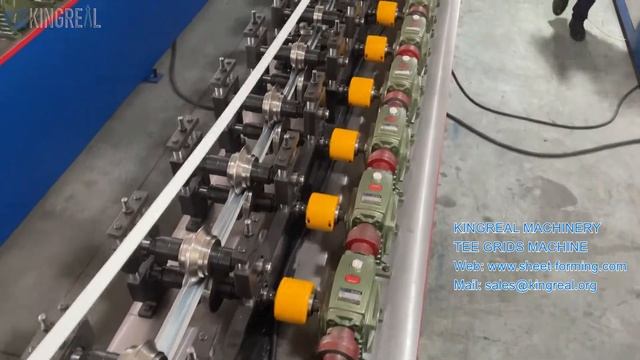 Kingreal Производственный Станок для Т-образных Профилей смотреть онлайн