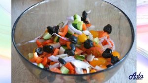 ★ ГРЕЧЕСКИЙ САЛАТ С ПЕРЕПЕЛИНЫМИ ЯЙЦАМИ ★