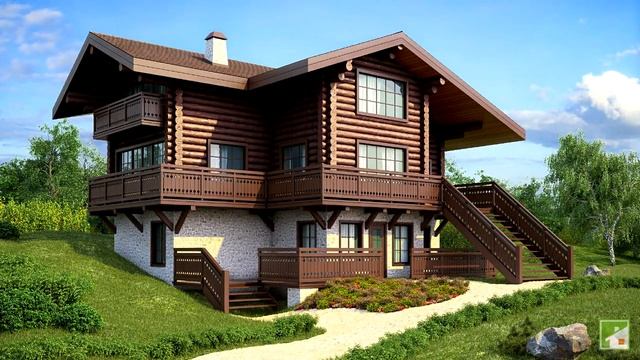 Красивые и практичные комбинированные дома под ключ – проекты и цены