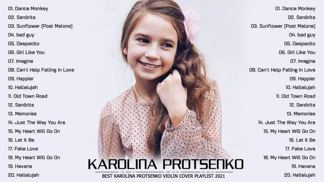 Top Violin Cover Popular Songs 2021 | Best Karolina Protsenko Violin Cover Popular Songs 2021 смотреть онлайн