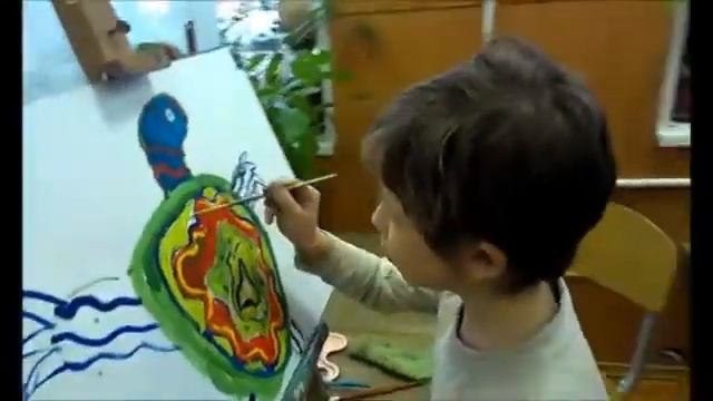 Уроки рисования для детей от 5 лет 'Полосатая фантазия ' Рисуем животных смотреть онлайн