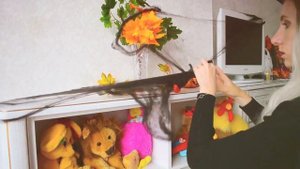 Украшаем комнаты к Хэллоуину