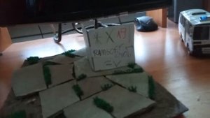 Обзор диорамы с автобусом ПАЗ 32053