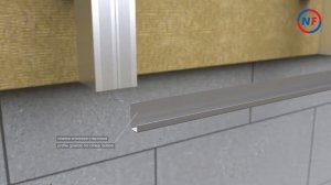 Монтаж клинкерной плитки на системе NORDFOX MTC-v-350 | Clinker bricks fixing with NORDFOX system