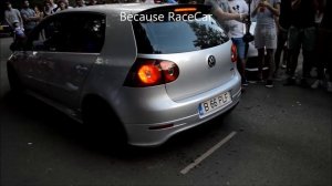 Volkswagen Golf 5 GTI Launch Control with Boost R32 Exhaust - Big Flame Anti Lag