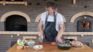 Шашлык в печи