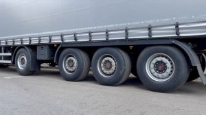 ORTHAUS CGSV40 4х-осный шторный полуприцеп.