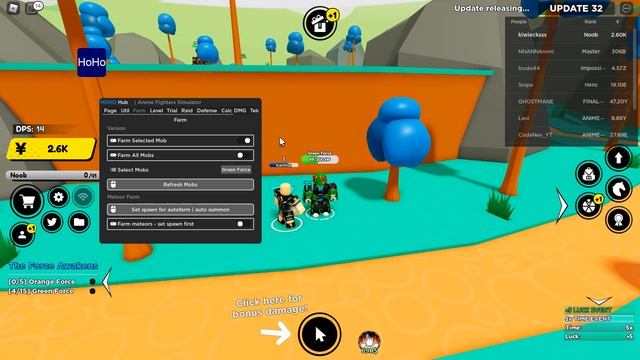 ROBLOX Anime Fighters Simulator Script/Hack *UPDATE 32* Hoho Hub Anime Fighters Pastebin! смотреть онлайн