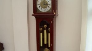 URGOS TRIPLE CHIME LONGCASE GRANDFATHER CLOCK - WESTMINSTER