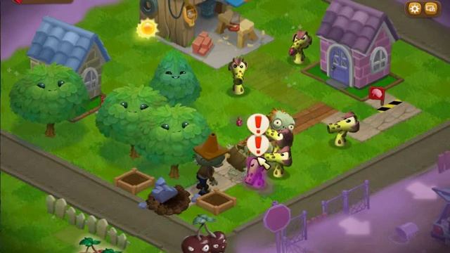 Игра Plants Vs  Zombies Adventures