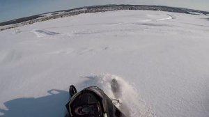 BRP SUMMIT X 800R-ETEC покатухи с сыном на снегоходе