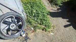 Как снять старую краску с диска (мотоцикла)??? В домашних условиях