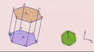 Анимация Правильная шестиугольная призма1