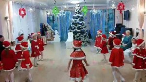 Танец морозят Старшая группа