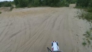 Racer SR-X2 300куб. На песчаных карьерах. Впечатление после питбайка