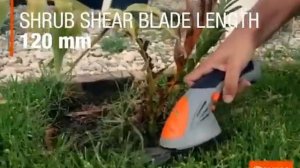 MY DIY DAEWOO 7.2V Cordless Grass & Shrub Shear Hedge Trimmer Rechargeable DAHT72-Li / Garden Tools
