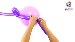 Как легко и быстро сделать красивую рыбку из шариков ШДМ. Twisting.