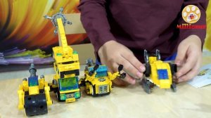ЛЕГО трансформер Собираем ГИГАНТСКУЮ машину из 8 наборов