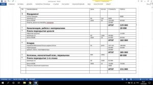 Смета строительства коробки полутораэтажного дома общей площадью 200 квадратных метров.
