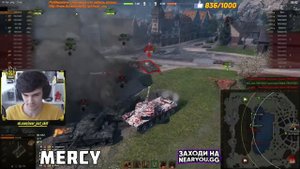 Бой ТОП кланов World of Tanks MERCY против КОРМ2