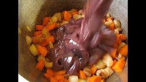 Как сделать вкусный паштет из свиной печени//Pasztet z wątróbek//Pate of pig liver