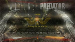 playing alien vs predator for the first time :(