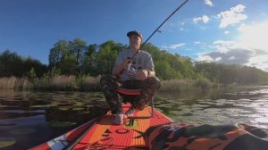 Рыбалка с САП доски / Сапборд с Aliexpress / Щука на блесну