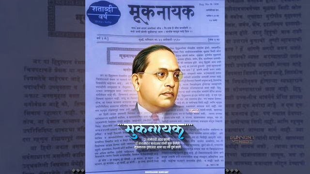 ✨Muknayak Din Status || 31 January Status || Dr Babasaheb Ambedkar Status || New Jay Bhim Status 10