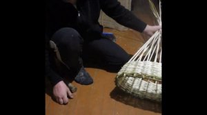 как плести самую простую корзину из ивовых прутов