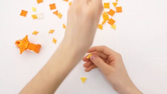 Олень из объемного конструктора смотреть онлайн