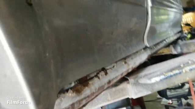 Большая работа по восстановлению Mitsubishi Pajero2 Калининградская область смотреть онлайн