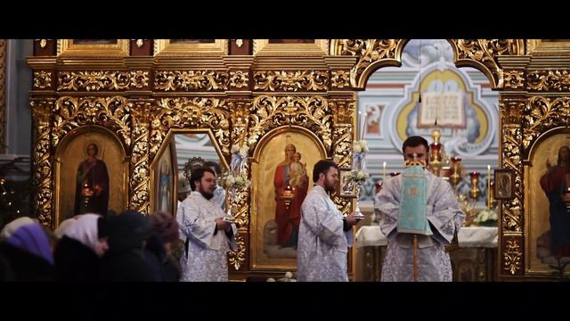 СОБОР ПРЕСВЯТОЇ БОГОРОДИЦІ. Божественна Літургія у Свято-Троїцькому соборі на Троєщині. смотреть онлайн