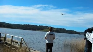 RC Helicopter Sunday at the Lake Valley Style