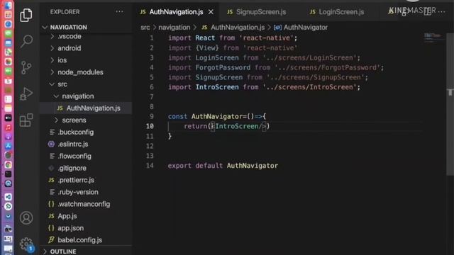 Getting Started with React Navigation 6 | Stack Navigator Tutorial смотреть онлайн