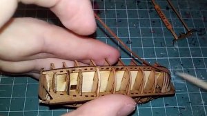 Сборка Шлюпки 95мм от Master korabel , Серия 3