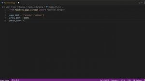 How to Scrape Data From Facebook Accounts | Python Tutorial