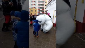 Поздравление сразу двух братьев с днём рождения 🎂  мишка Умка Жлобин