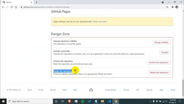 How to Delete GitHub Repository | Permanently delete repository in github very easily смотреть онлайн