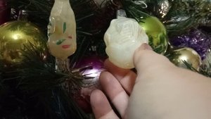 Бабушкины старинные игрушки.