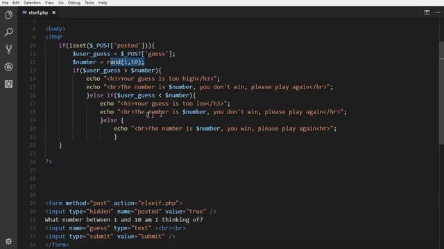 19 How to use Else If Statement in PHP  - PHP & MySQL Tutorial in Urdu (Basic to Advance)