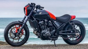 New, Custom Honda Rebel 1100 DCT Cruiser Motorcycle Build by FCR Original | "The Sport"