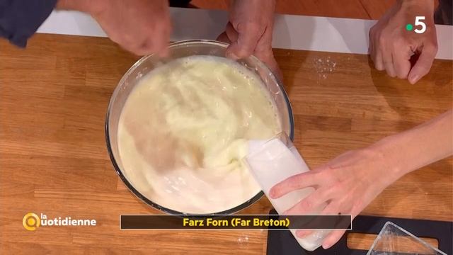 Recette : Farz Forn (Far Breton) Du Chef Thierry Breton - La Quotidienne