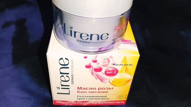 Lirene Natural Oils.Разглаживающий крем с маслом розы #beautyclub #Lirene #NaturalOils #кремдлялица