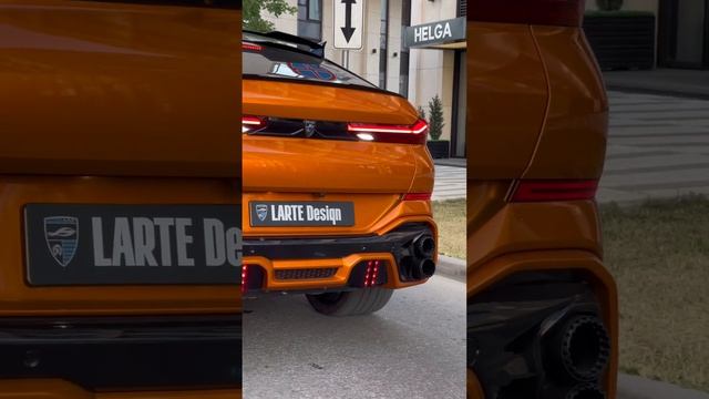 Performance special for orange BMW X6 G06 from Larte Design