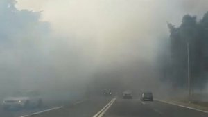 Пожар в Луховицах . 2010 год