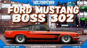 СТРИМ: ТЕСТИМ FORD MUSTANG BOSS 302 | C-сток, J-сток, J-кастом, P-сток | Drag Racing Уличные Гонки
