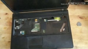 Разборка ноутбука Asus X54C. Как снять материнскую плату с ноутбука Asus X54C.