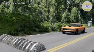 Cars vs Massive Speed Bumps #19 – BeamNG JO Games