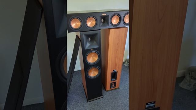 Премиальные колонки для домашнего кинотеатра от Klipsch RP-280f центр RP-450C #klipsch #hometheate смотреть онлайн